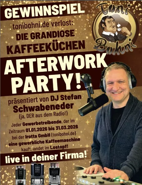 Die grandiose Kaffeeküchen Afterwork Party
