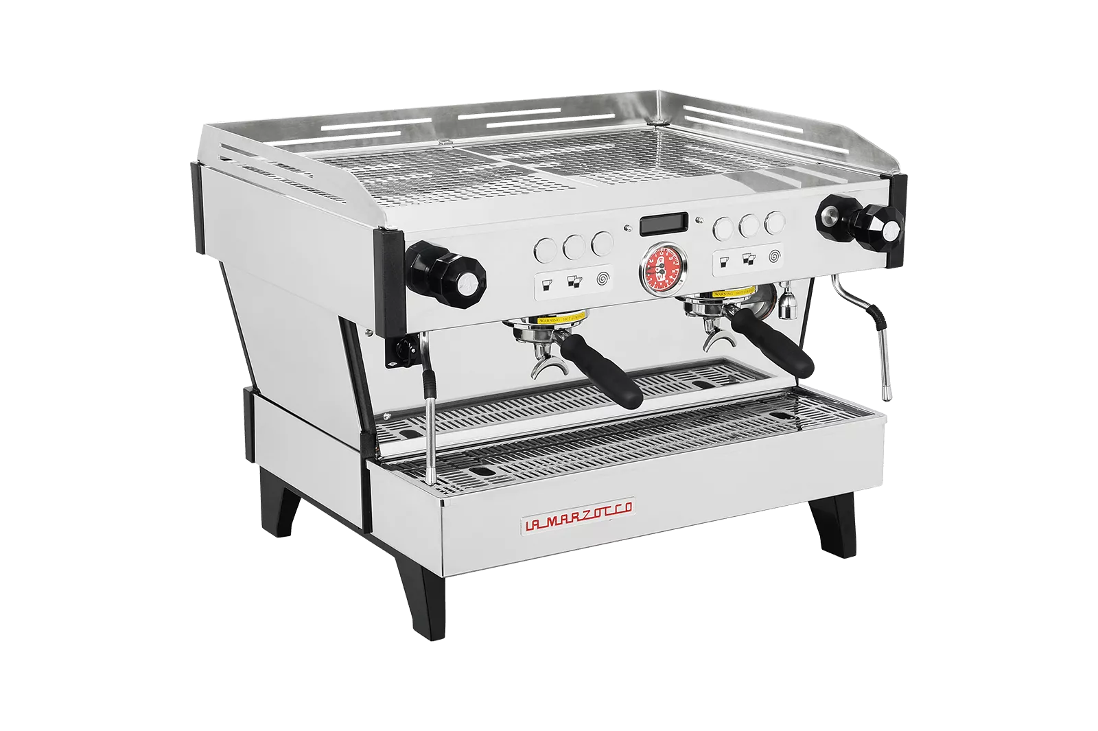 La Marzocco - Linea PB mit zwei Sieben und hohen Beinen La Marzocco - Linea PB mit zwei Sieben und hohen Beinen